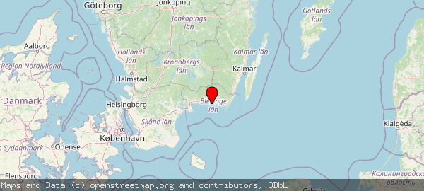 Blekinge län, Sverige